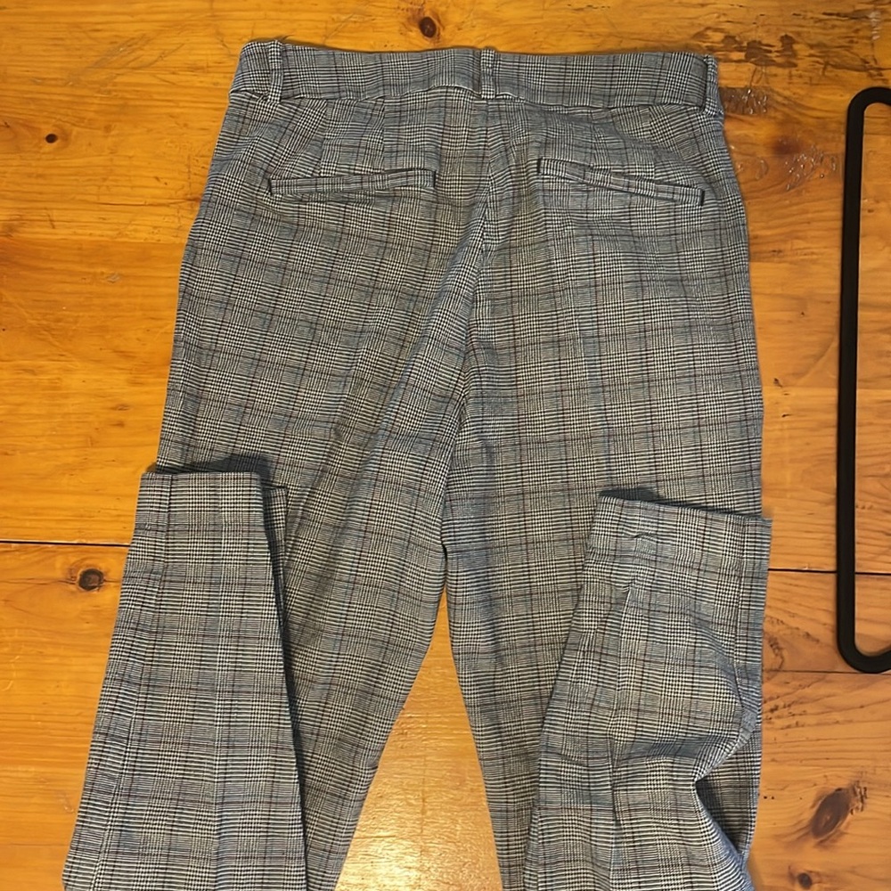 Loft High Rise Grey Slack - Picture 4 of 5